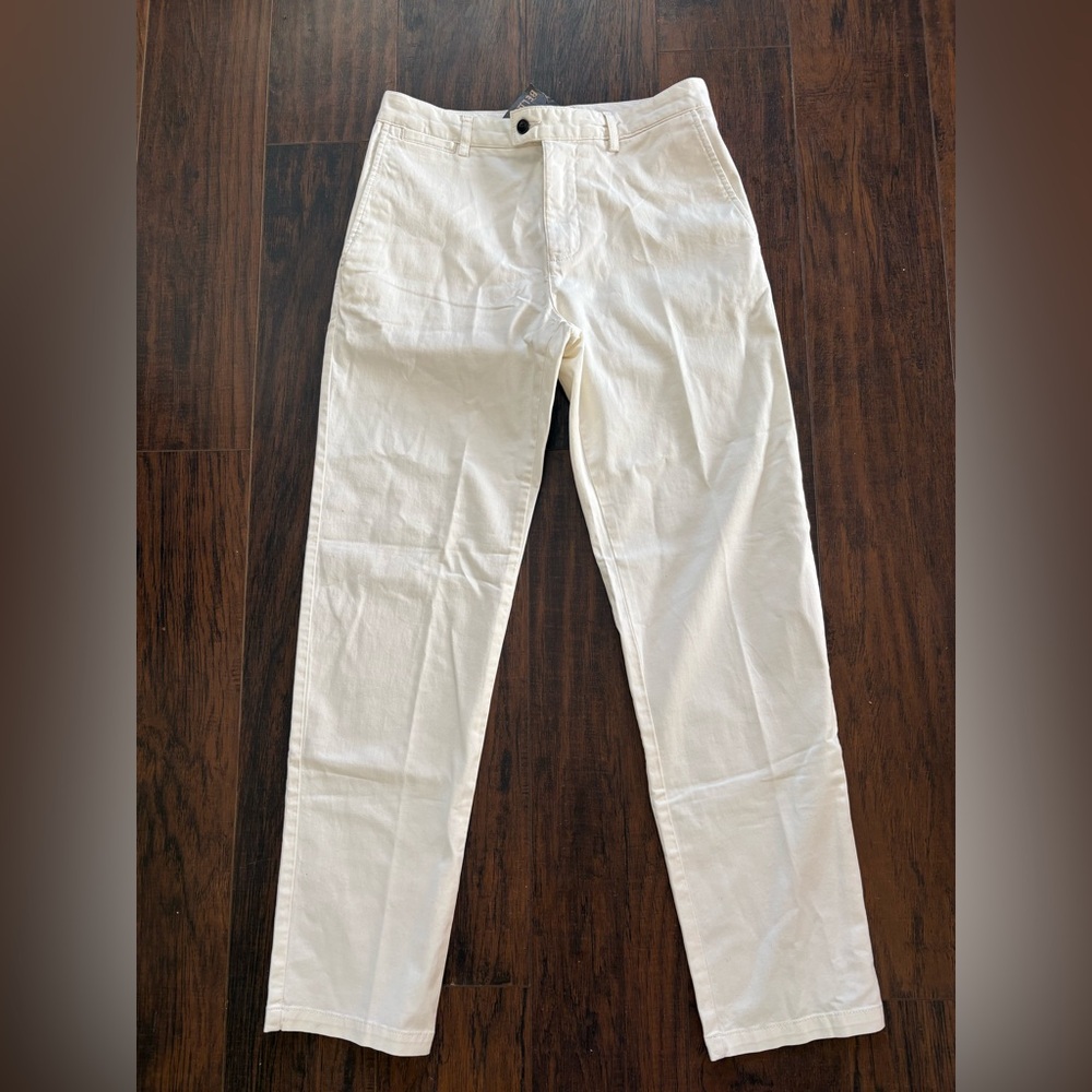 Tiger of Sweden NWT Caidon chino pants in off white sz 36